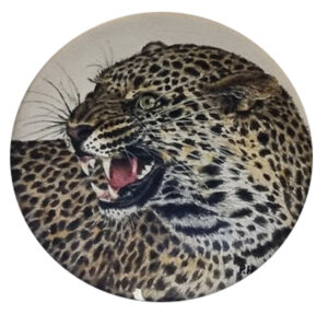 Peter Charles Booth Memorial Award Snarling Leopard by Peter Hayton