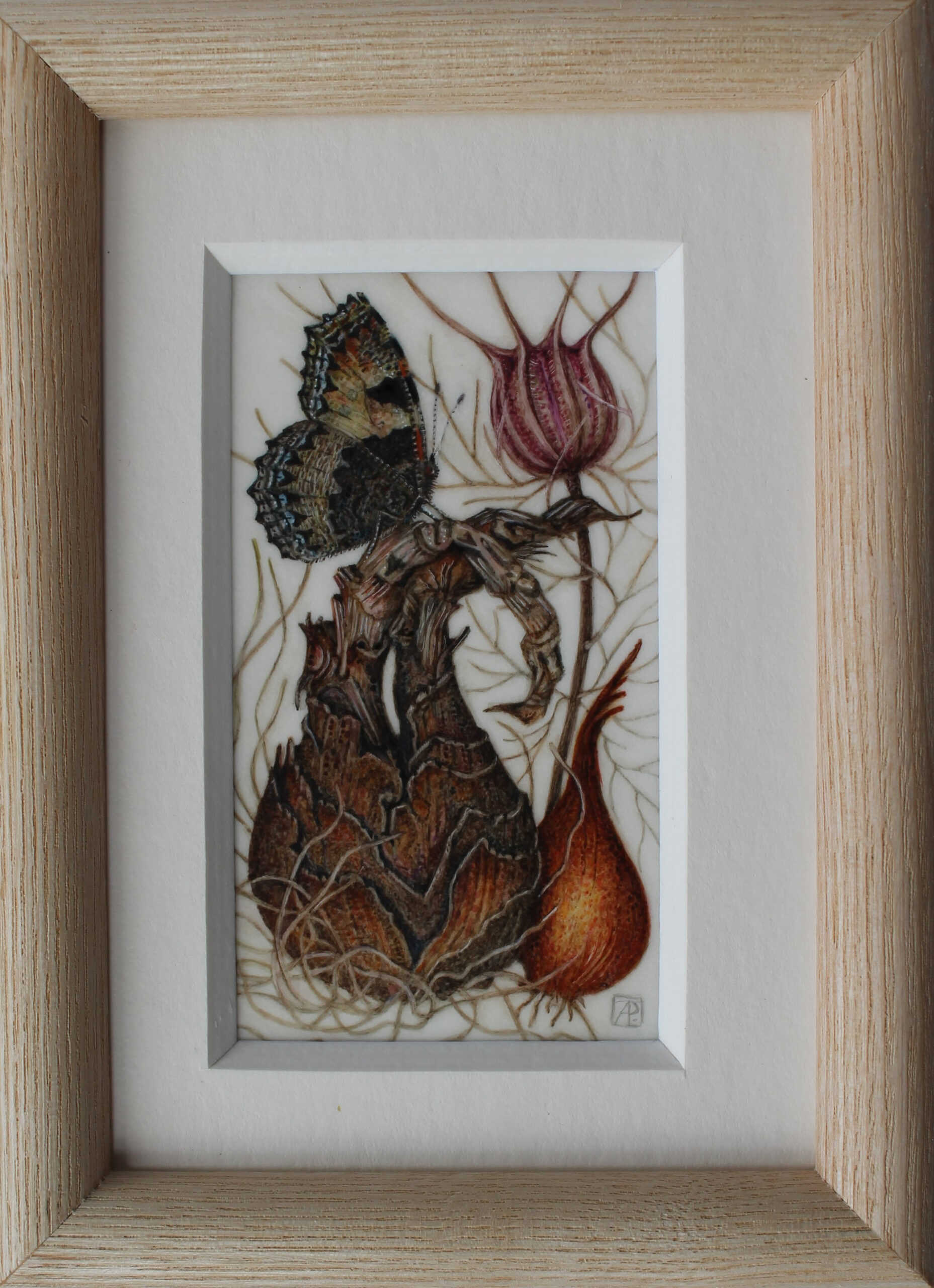 Gold bowl Honorable mention-Pauleen-Trim-The-Changing-Face-Winter-Slumbers-11x15cm