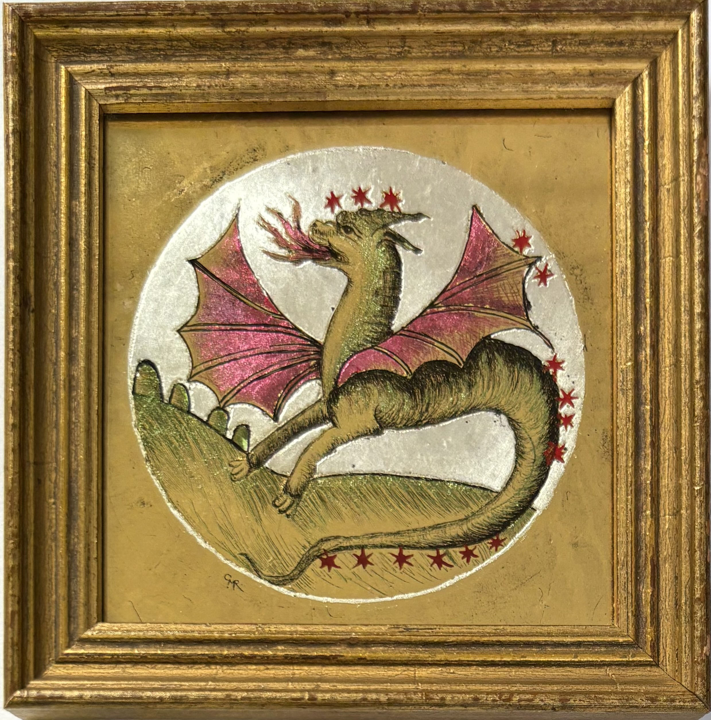 Claire-Russell-Wheezy-Dragon-with-constellation-Draco-from-12th-cent-manuscript