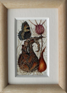 Gold bowl Honorable mention-Pauleen-Trim-The-Changing-Face-Winter-Slumbers-11x15cm